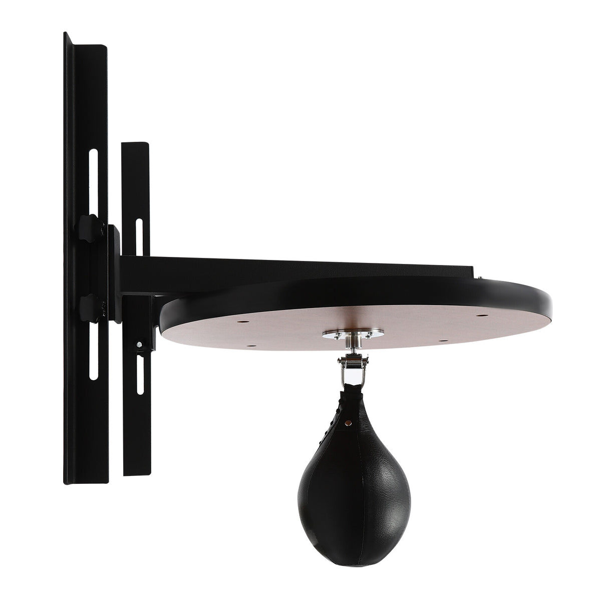 Wall-Mounted Speed Bag Platform with Adjustable Height & Pump for Boxing Training