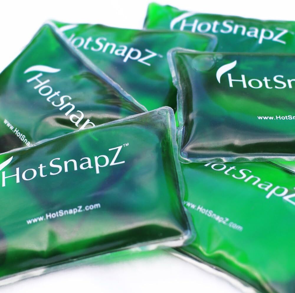 Reusable Hand Warmers Set of 6 - Instant Heat Packs for Cold Weather