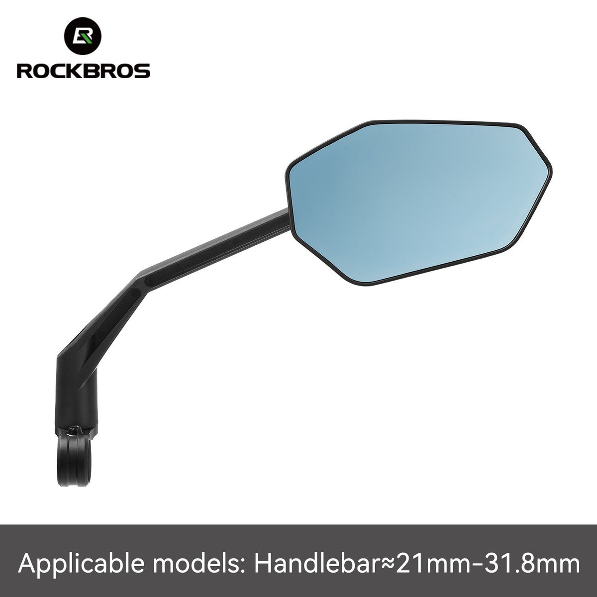 Adjustable Bike Handlebar Mirror with Anti-Glare 360° Rotation for Cycling