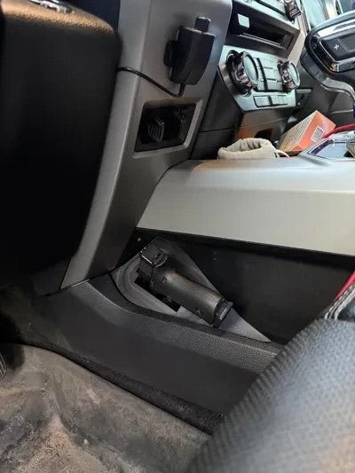 Ford F250 F350 Side Arm Gun Holder for Super Duty Console - Secure Mount
