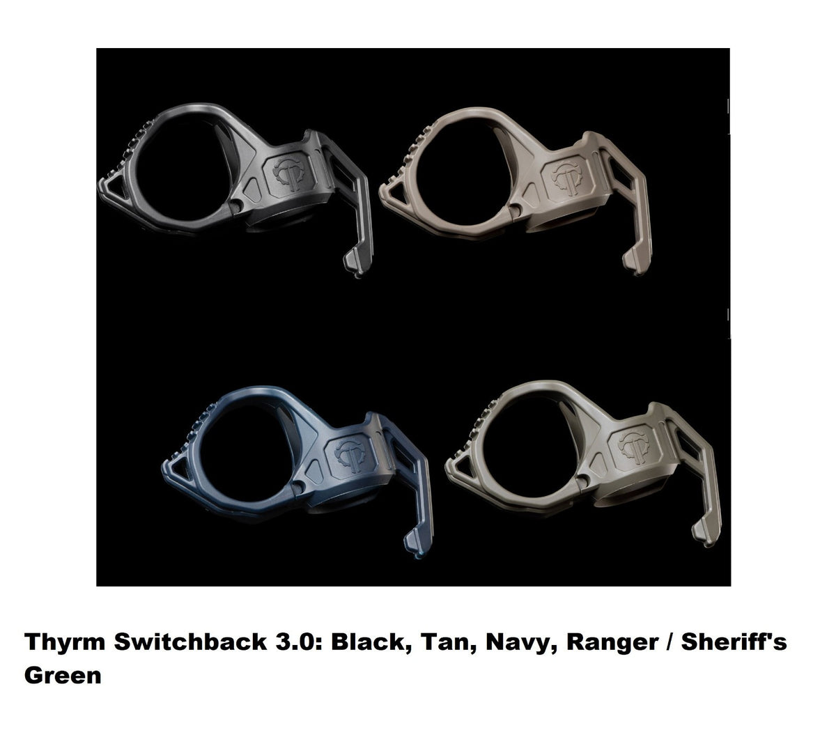 Duty Flashlight Ring with Pocket Clip - All Colors
