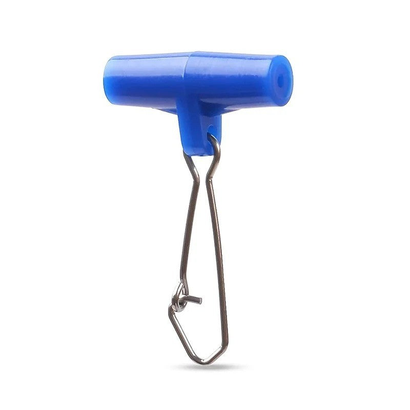 Heavy Duty Fishing Line Sinker Slides with Swivels and Duo Lock - 16 Pack