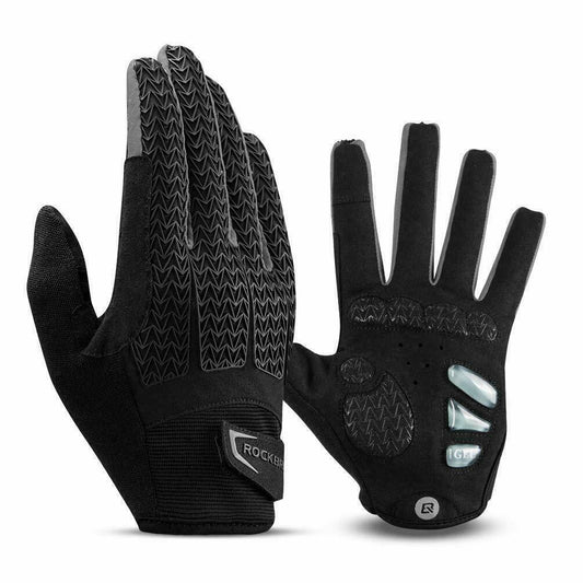 Thermal Full Finger Cycling Gloves Touch Screen Bike Gloves - Multiple Sizes & Colors