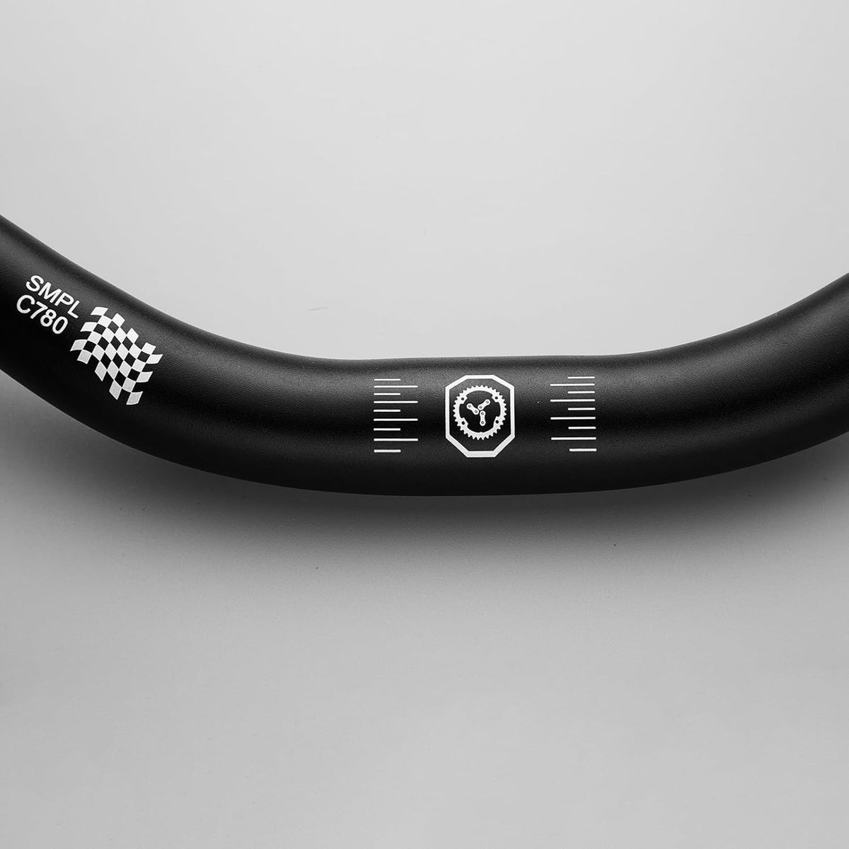Mountain Bike Handlebar 31.8mm Diameter 50mm Rise 720mm Wide Aluminum