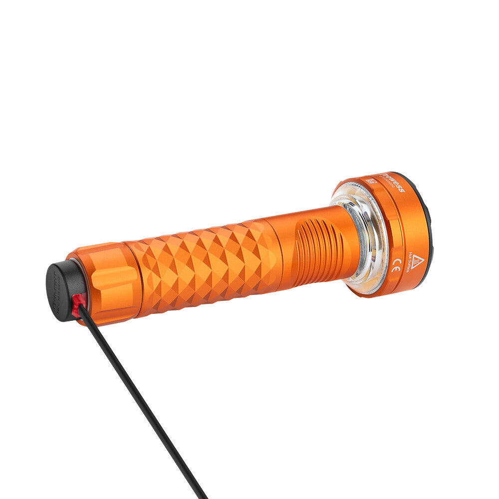 High-Power LED Flashlight with Bidirectional Lights, 5000 Lumens
