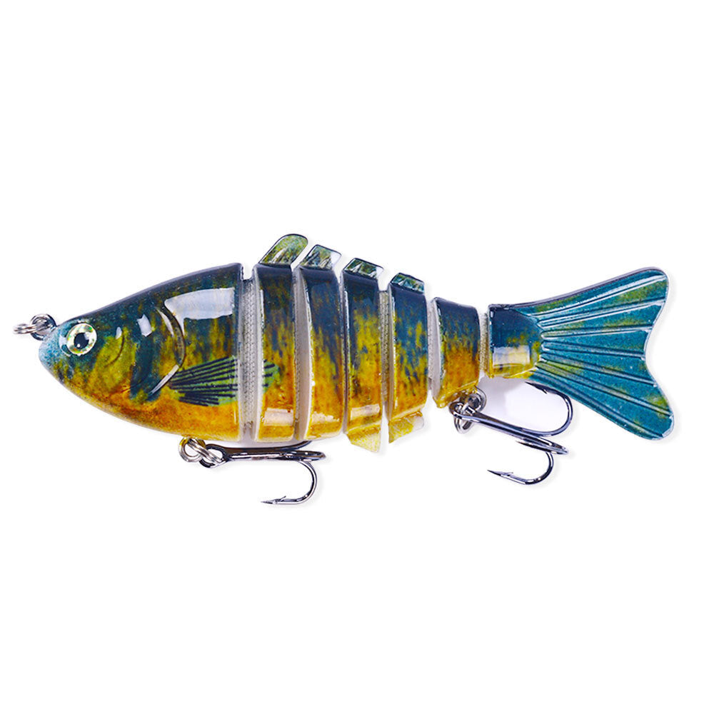 15pcs Multi-Joint Lifelike Fishing Swimbaits for Bass Trout Walleye