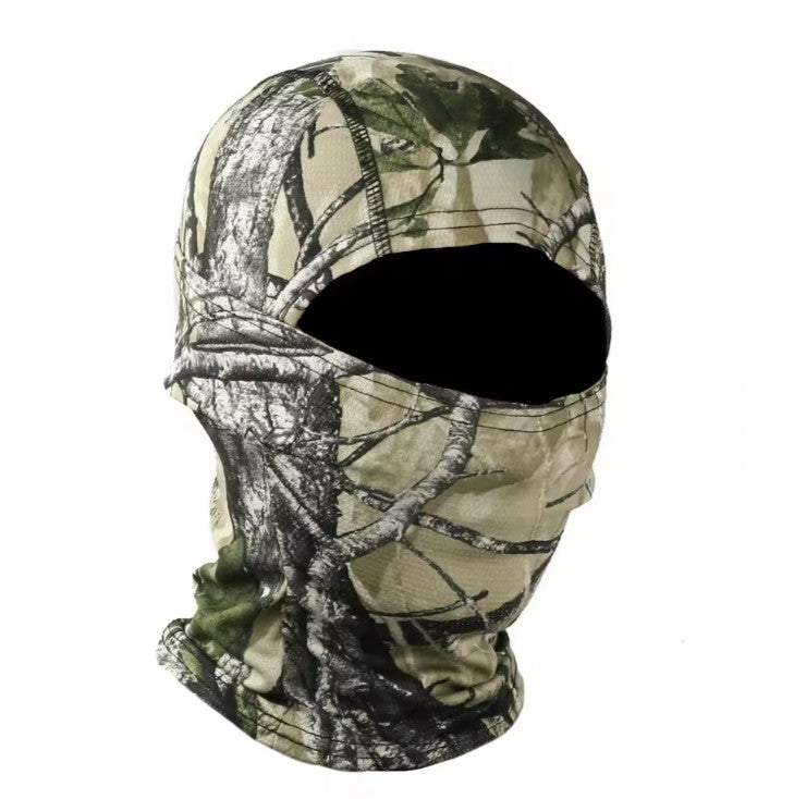 Full Face Camouflage Balaclava Mask for Outdoor Sports and Tactical Use
