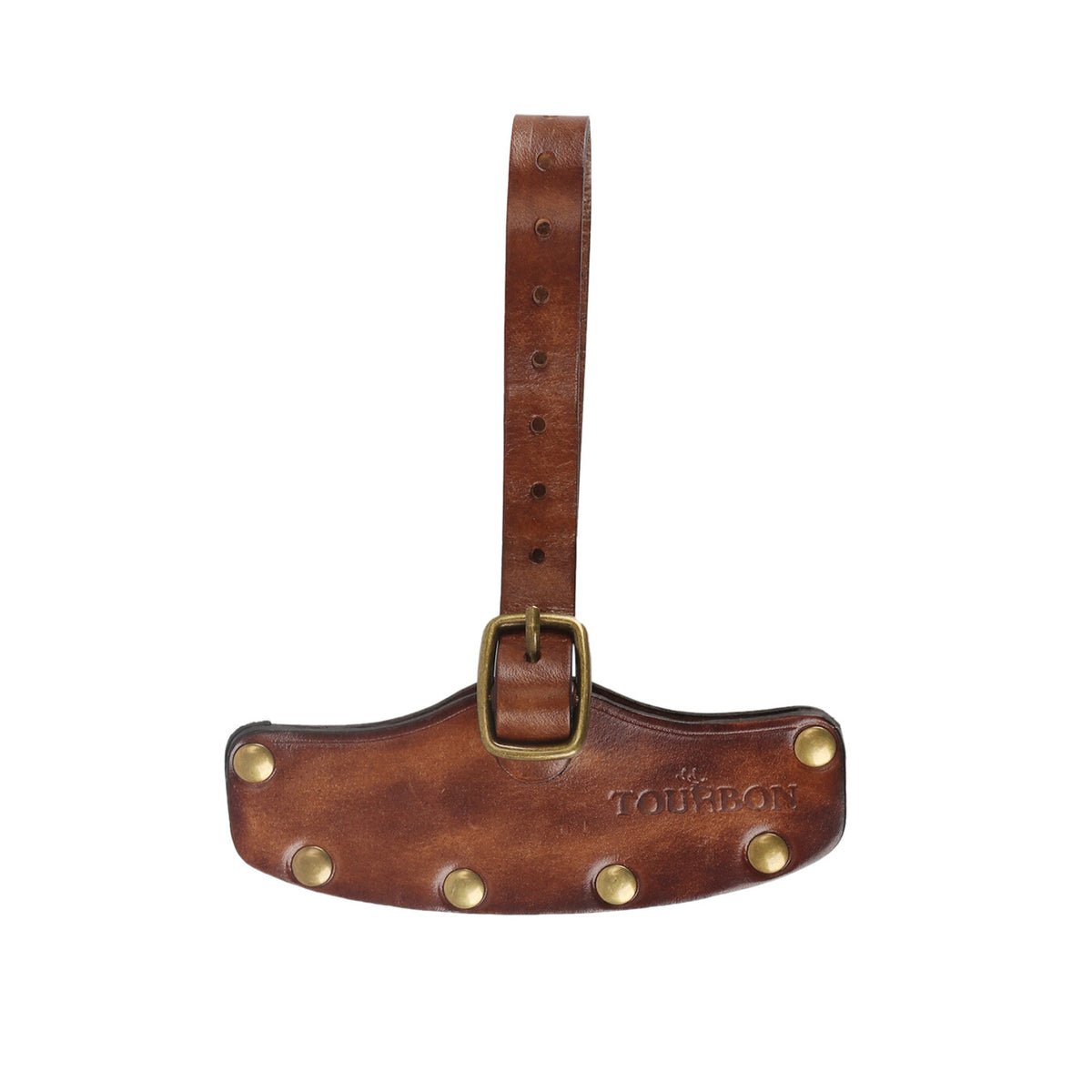 Leather Axe Sheath Cover for 4-Inch Blades Adjustable Strap Heavy Duty