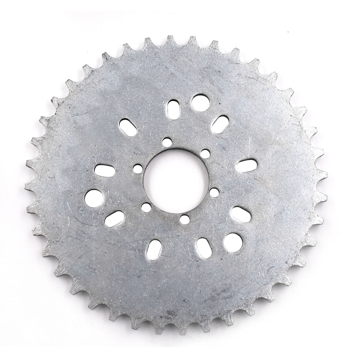 Motorized Bicycle Sprocket Adapter Kit for 1" or 1.5" Hub - Silver CNC Fit 49cc-80cc