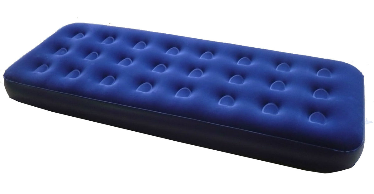Single Size Air Mattress 6x2.4ft with Fast Inflation for Camping & Home