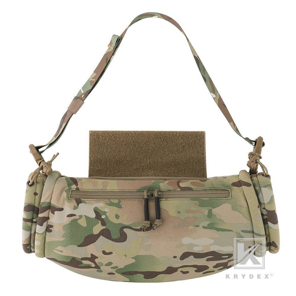 KRYDEX Tactical Soft Shell Hand Warmer Vest with Removable Neck Strap