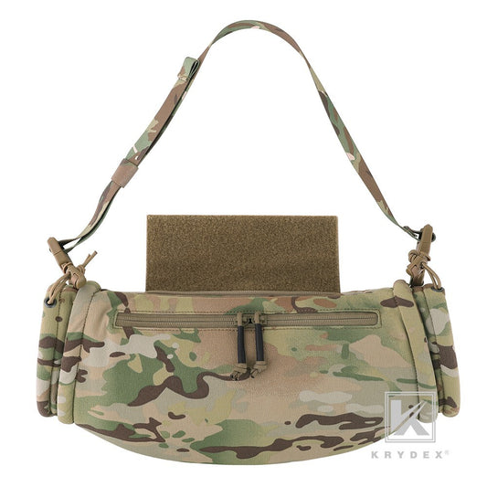 KRYDEX Tactical Soft Shell Hand Warmer Vest with Removable Neck Strap
