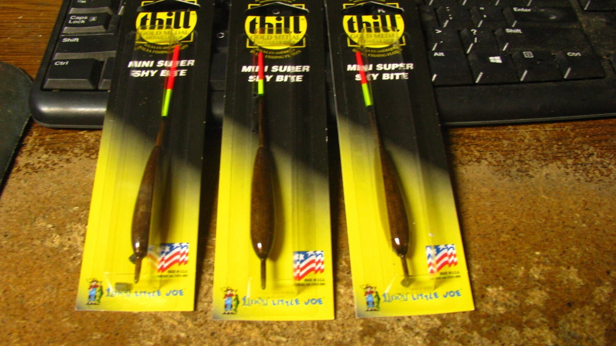 Fishing Float Set - Mini Super Shy Bite, 5 Inch, 3 Pack