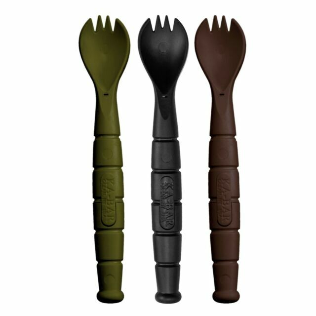 Camping Utensil Set 3 Pack Spork Knife Portable Outdoor Kitchen Tools
