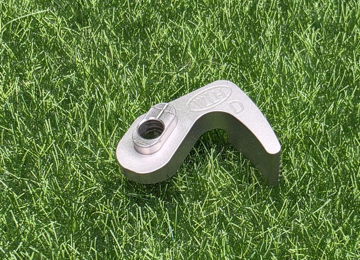 Extended Cylinder Release for Smith & Wesson Revolvers - Stainless Steel Short