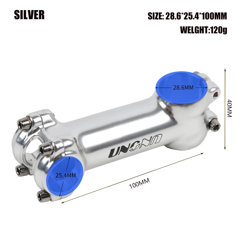 Bike Stem 25.4mm 7° Aluminum Alloy MTB Road Bicycle Handlebar Stem