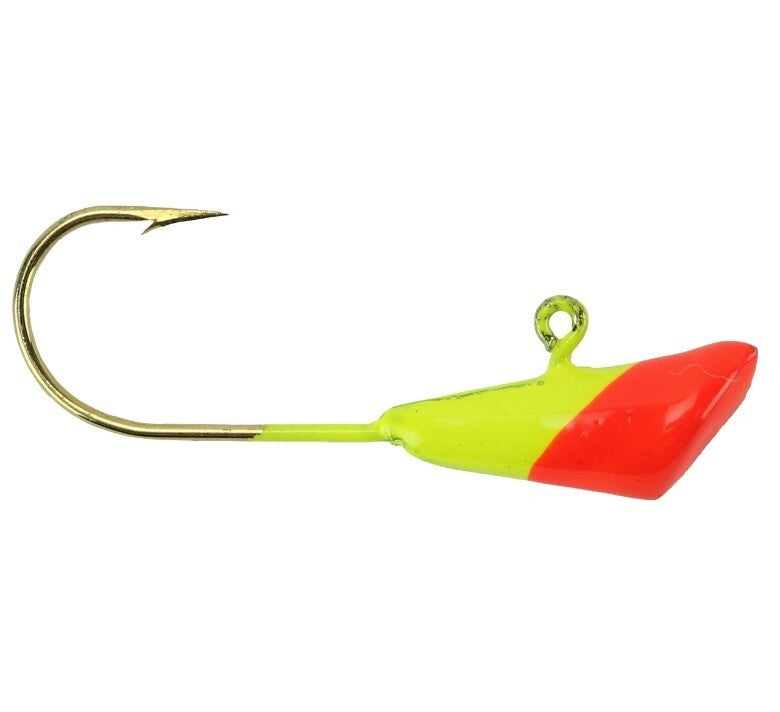 50 Fresh Painted Shad Dart Jigheads 1/16 oz Fishing Hooks Lures Bait Set