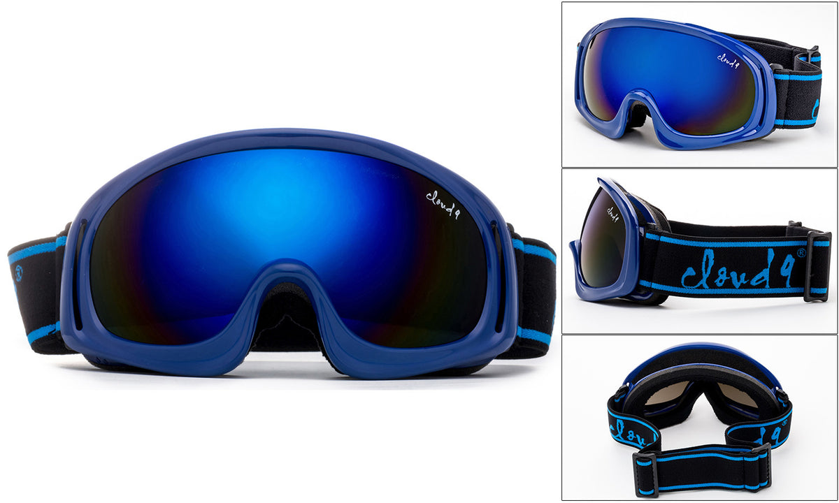 Kids Snow Ski Goggles Dual Lens Youth Ski Goggle with Pouch - Multiple Colors