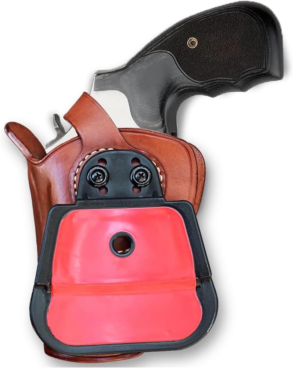 Paddle Holster with Retention Strap Fits Taurus RT 605 .357 Magnum 2"