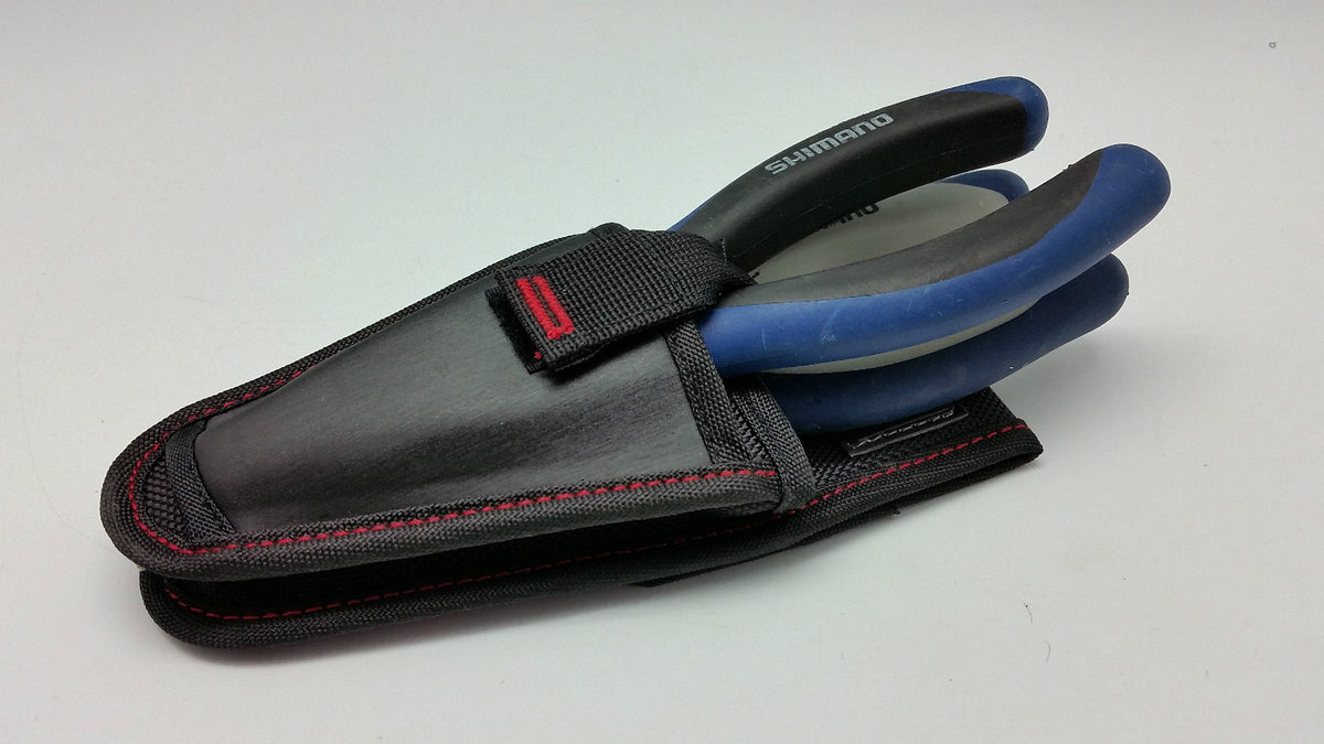 Heavy Duty Fishing Pliers Sheath Double Pocket with Quick Velcro Closure