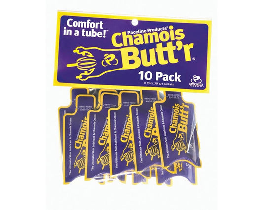 Chamois Butt'r Original Chamois Cream for Athletes - 10 Pack, 0.3oz