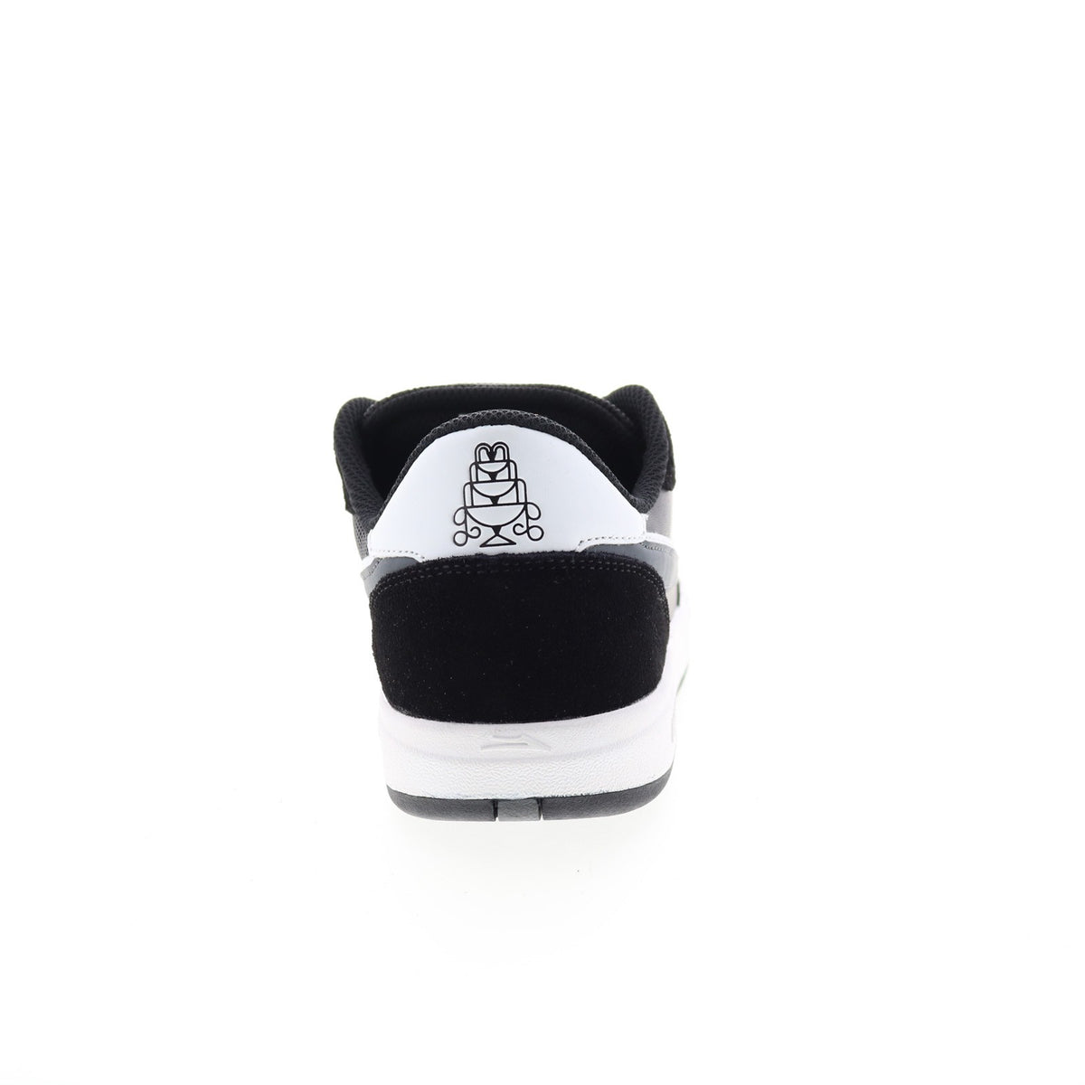 Mens Black Suede Skate-Inspired Sneakers - Lakai Terrace Model