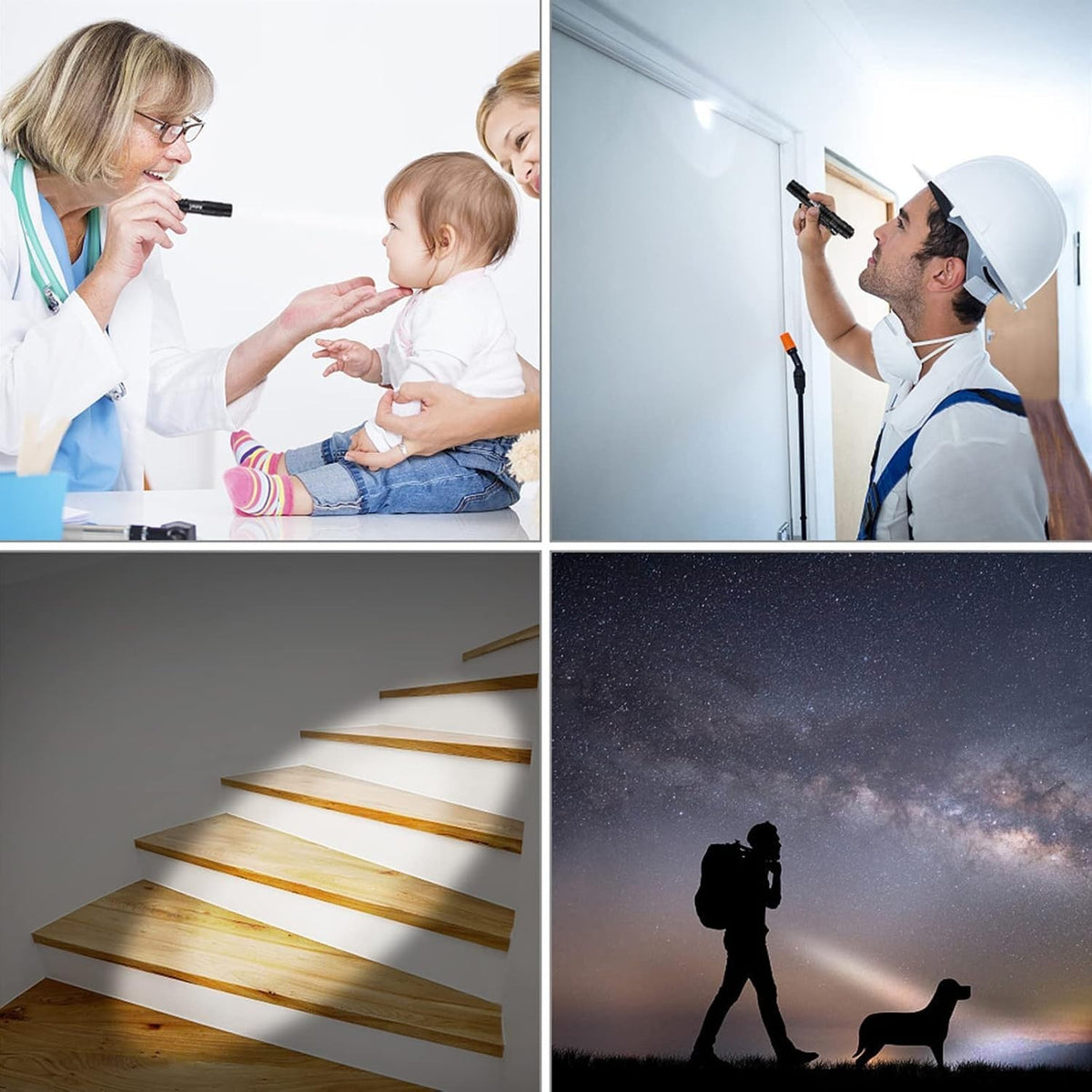 Mini LED Flashlight 150 Lumens Waterproof Compact Pocket Torch