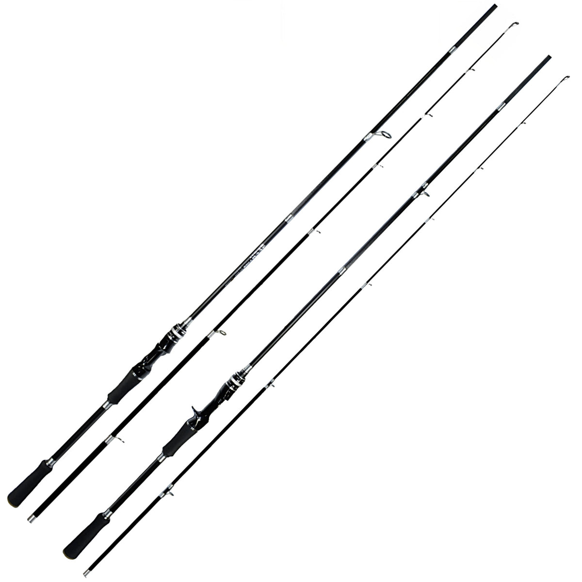 Lightweight Carbon Fiber Spinning Fishing Rods - Medium Fast Action, 7ft & 8ft Options