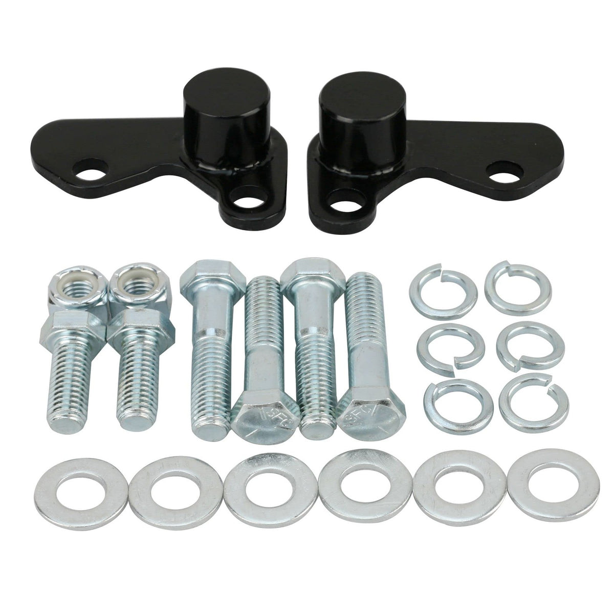 Harvards Chrome 2-Inch Lowering Kit for Harley Touring Bikes - Street Glide, Road King, Electra Glide