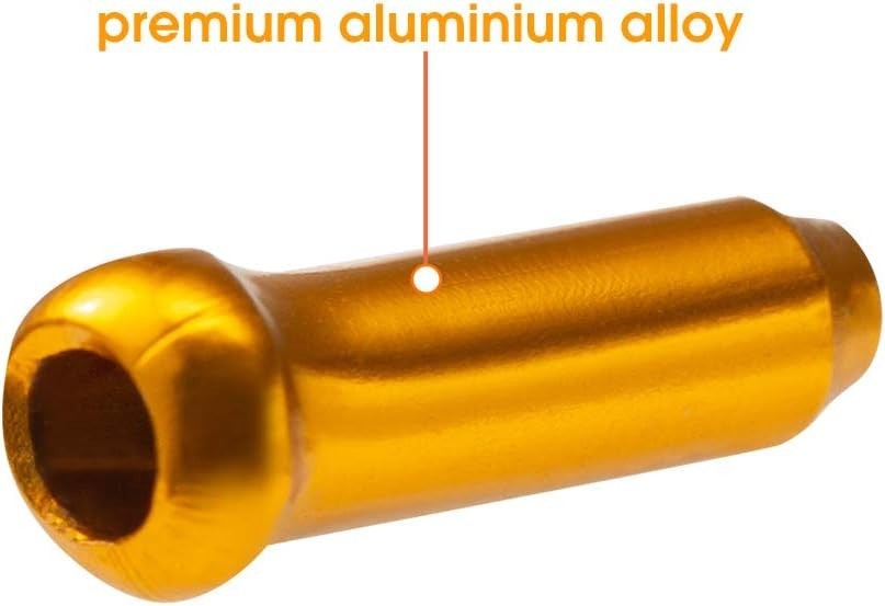 Bike Cable End Caps and O-Ring Set for Bicycle Brake and Gear Cables