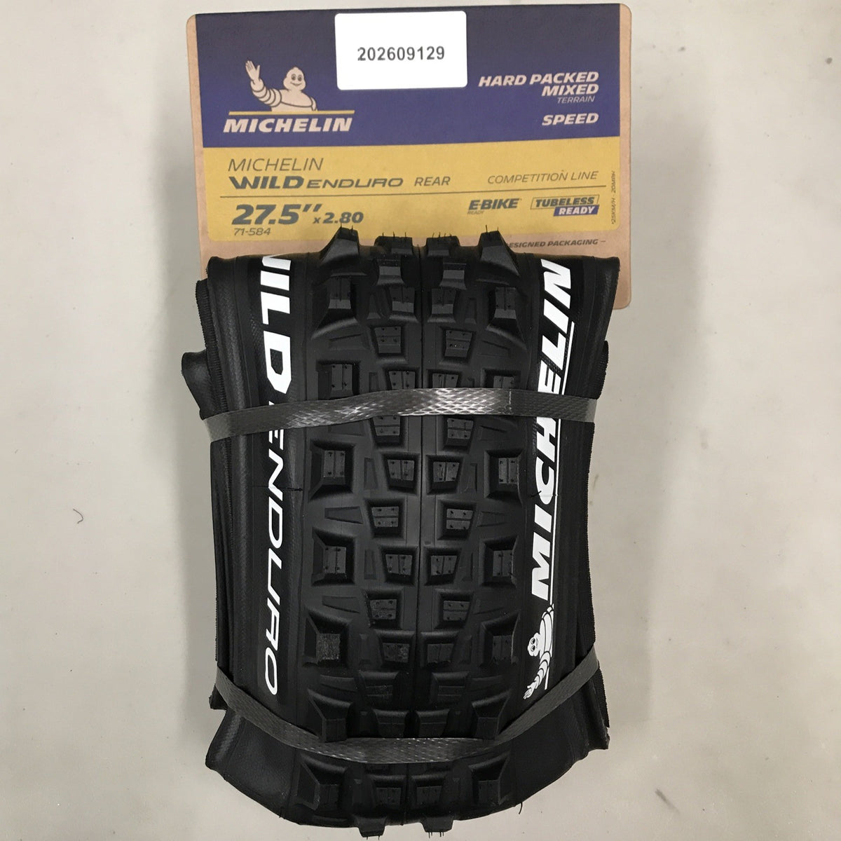 Michelin Wild Enduro Rear Bicycle Tire 27.5x2.8 Black GUM-X3D