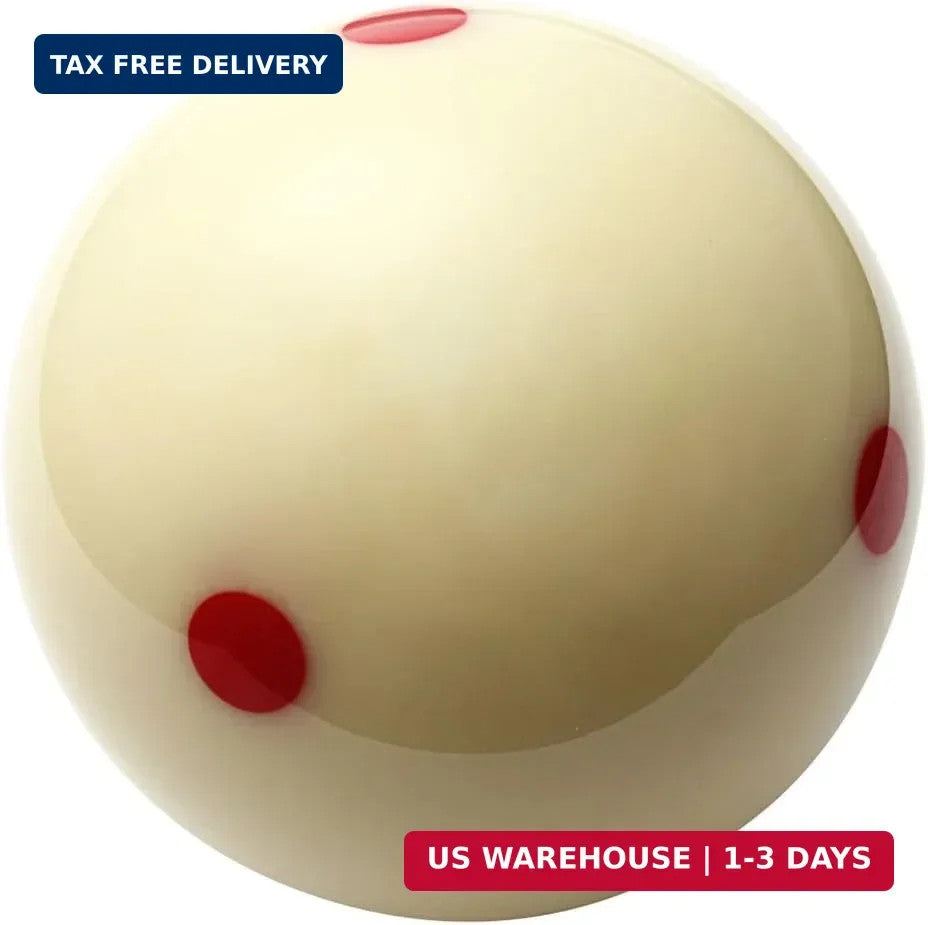Red Dot Cue Ball - AAA-Grade Billiard Training Ball