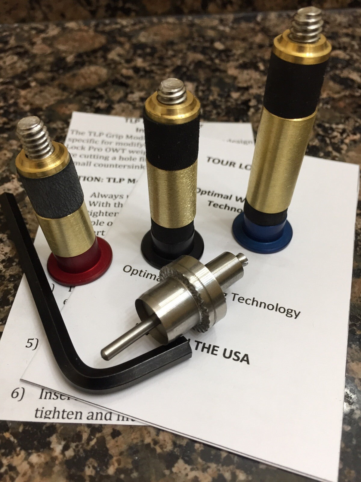 Golf Club Counter Balance Weights Set 20g, 30g, 40g with Tools & Manual