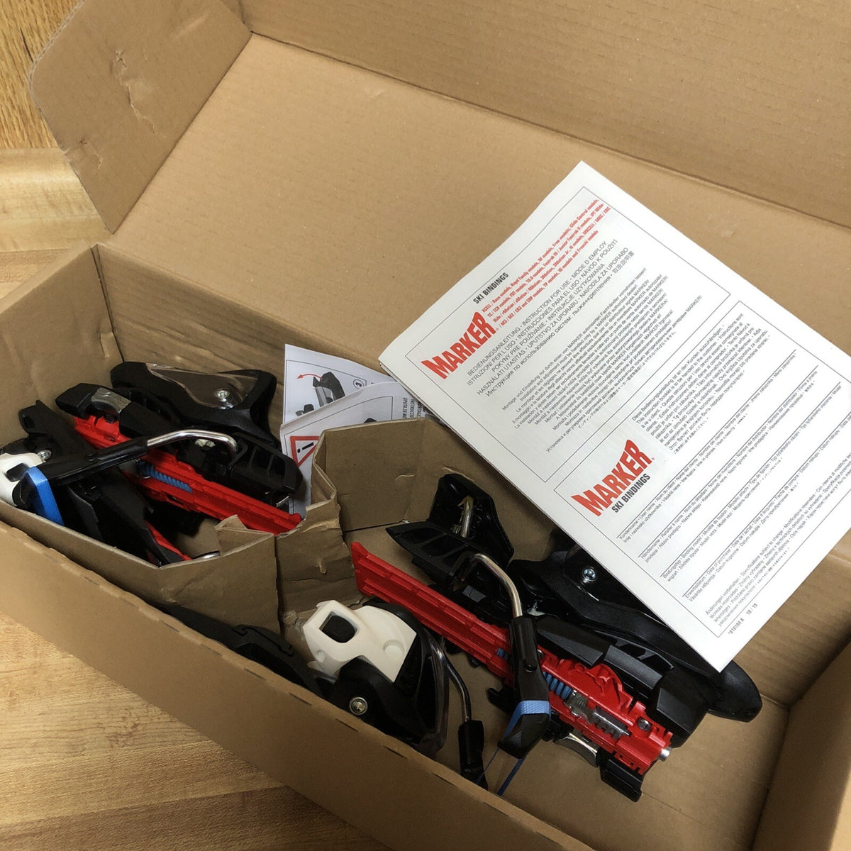 Marker Bindings FDT TP 10 Ski Bindings for Winter Sports