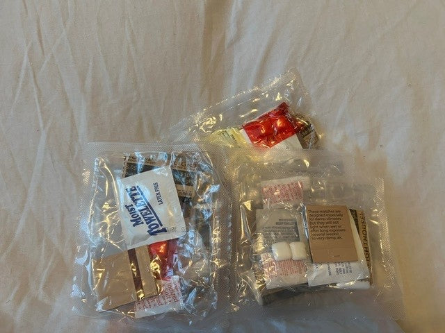 Military MRE Large Accessory Sample Pack 50+ Food Items & Snacks