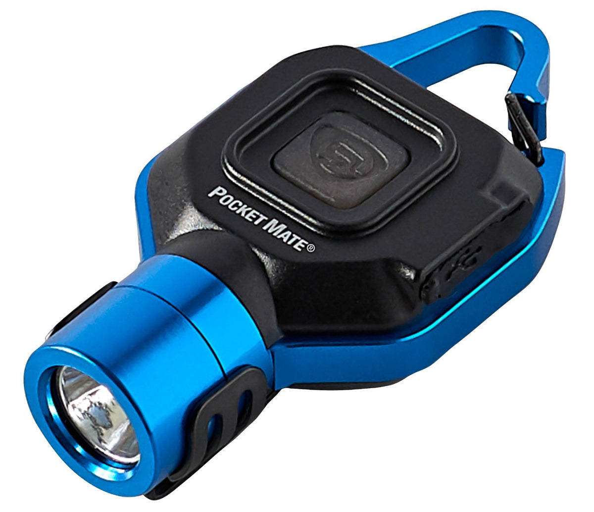 USB Rechargeable Pocket Flashlight Keychain with 325 Lumens, Compact & Weather-Resistant