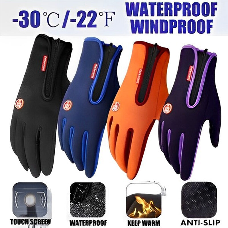 Winter Touchscreen Gloves Waterproof Windproof Thermal Ski Gloves for Men Women