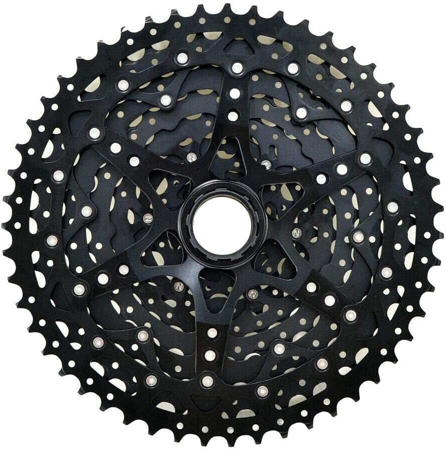 SunRace Wide Ratio 11-51T 10-Speed Bicycle Cassette - Black