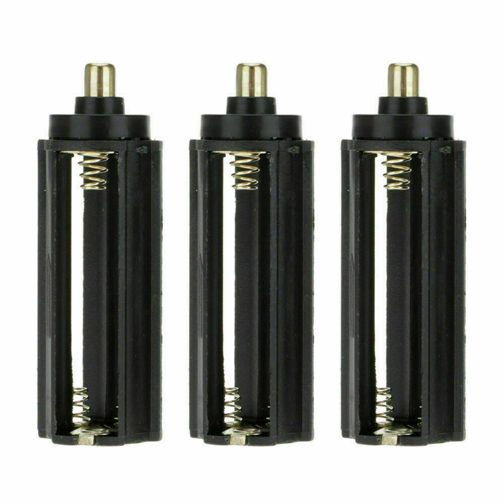 Super Bright LED Tactical Flashlight 5 Modes Zoomable 2-Pack
