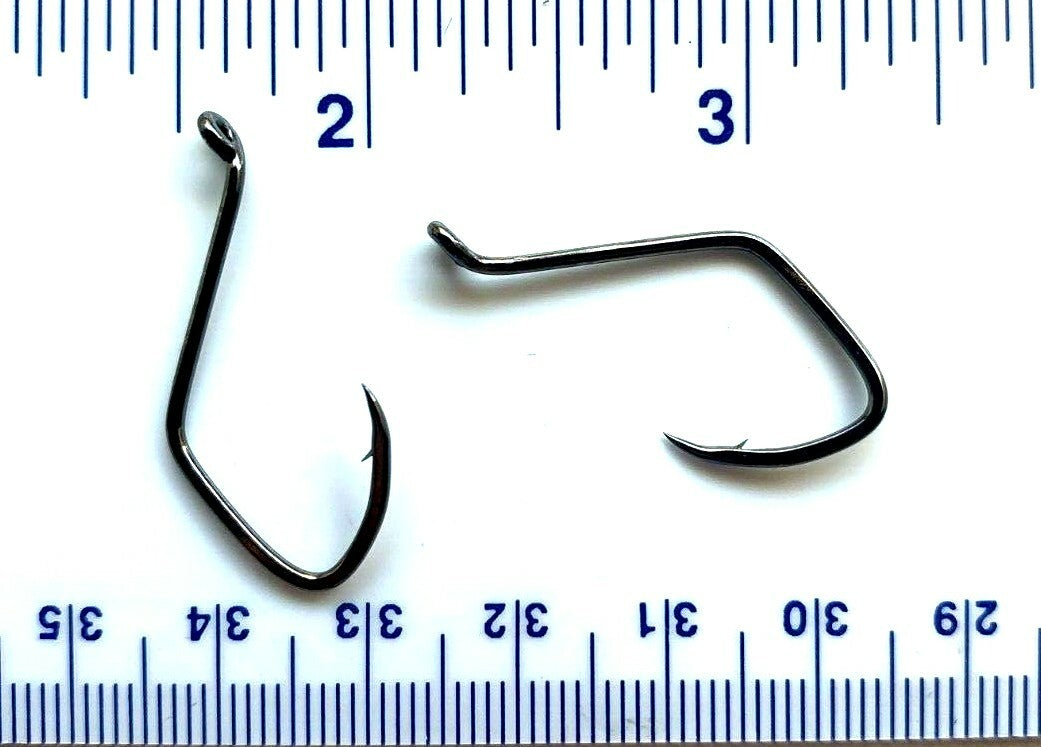 Matzuo Sickle Octopus Fish Hooks Size 2/0 - 100 Strong, Sharp Fishing Hooks