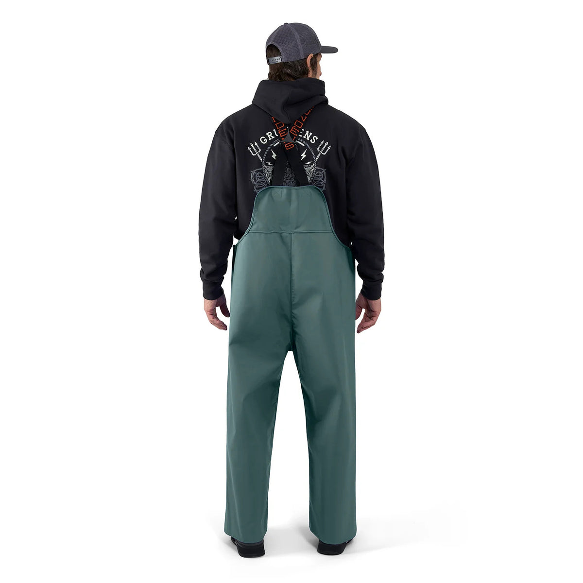 Waterproof Fishing Bib Pants Men’s Workwear - Green