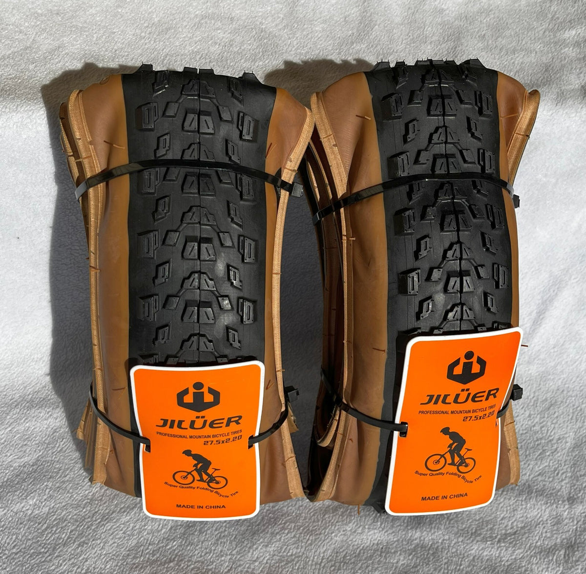 2 Pack Bicycle Tires - 26x1.95, 26x2.25, 27.5x2.10, 29x2.20 | Mountain Bike Tires