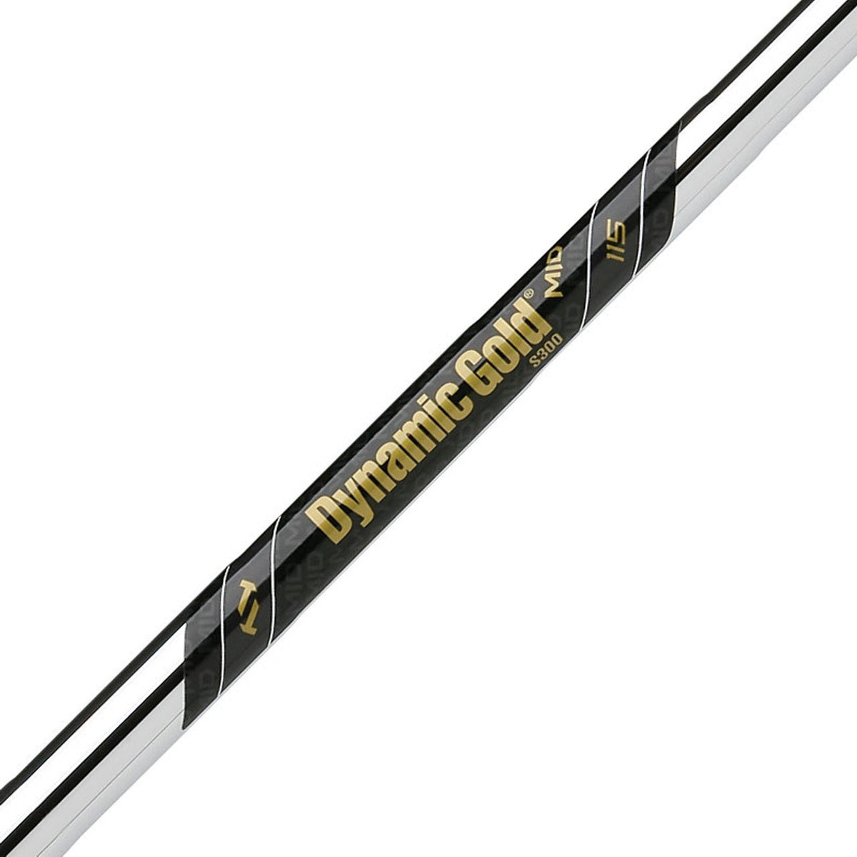 Golf Iron Shaft Set - Dynamic Gold 115 Mid Flex .355 Taper Tip