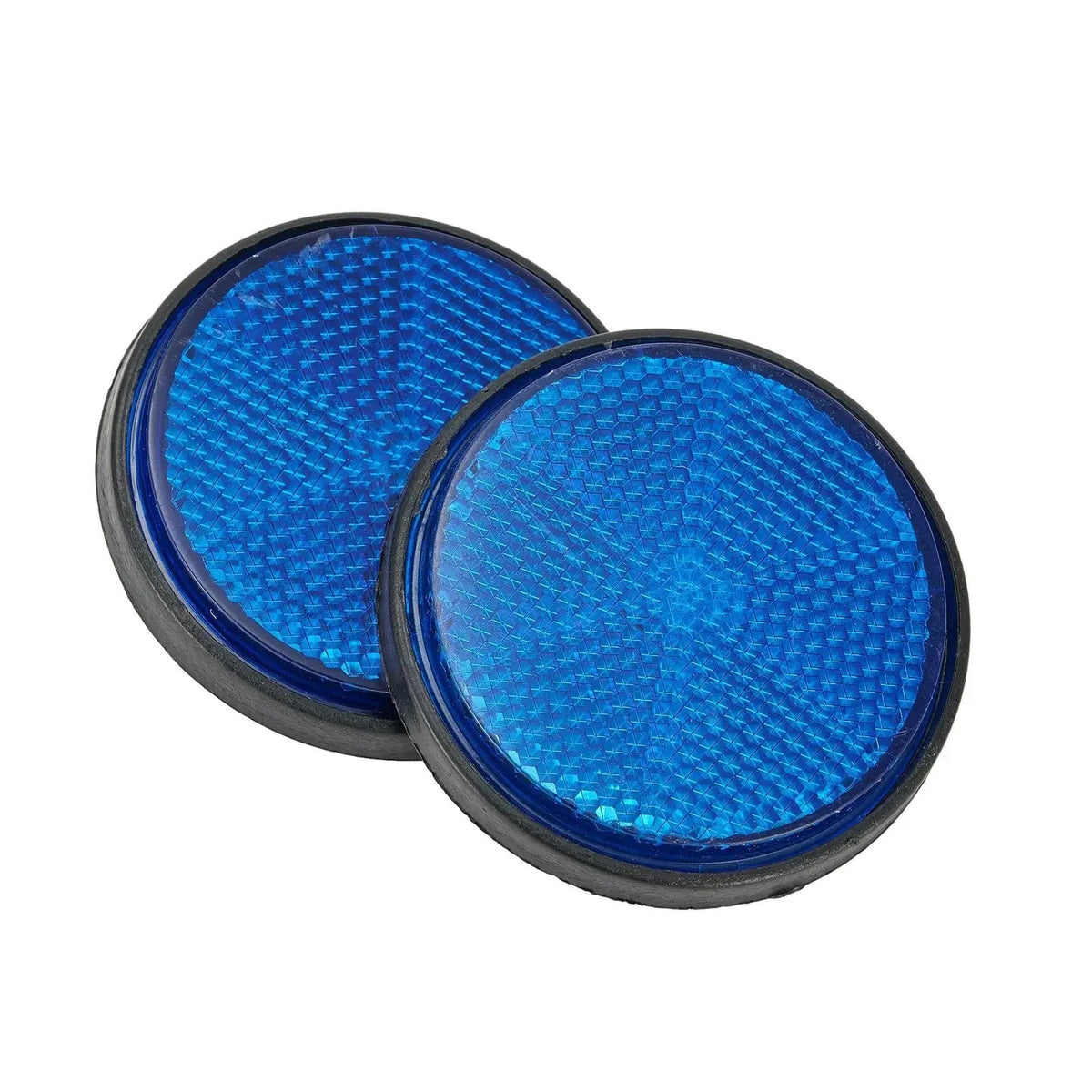 Universal Circular Safety Reflectors for Motorcycle ATV Truck - Bolt-On, High Visibility, Weatherproof