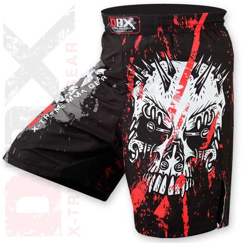 Muay Thai MMA Grappling Shorts Satin Training Fight Shorts