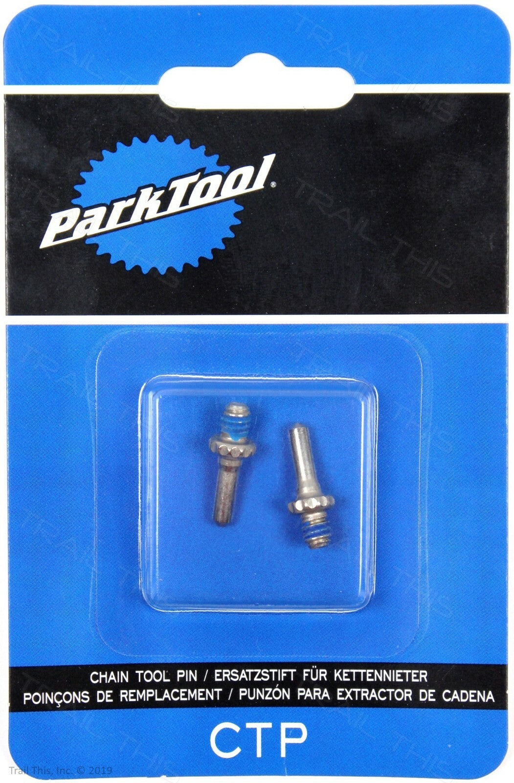 Bike Chain Breaker Replacement Pins for CT-3.2, CT-3.3, CT-5 - Pack of 2
