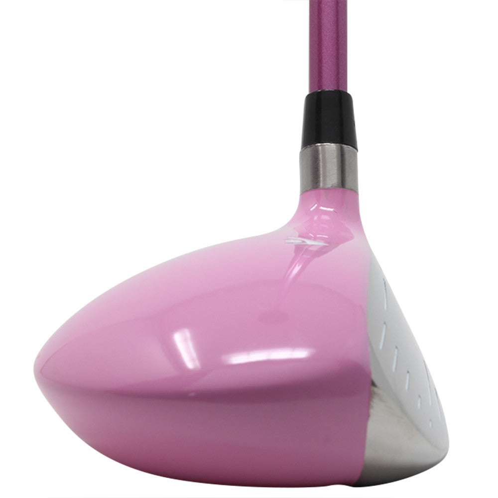 Senior Ladies 3 Wood Golf Club - Right Handed, Pink Grip, Turbo Power X-Balance