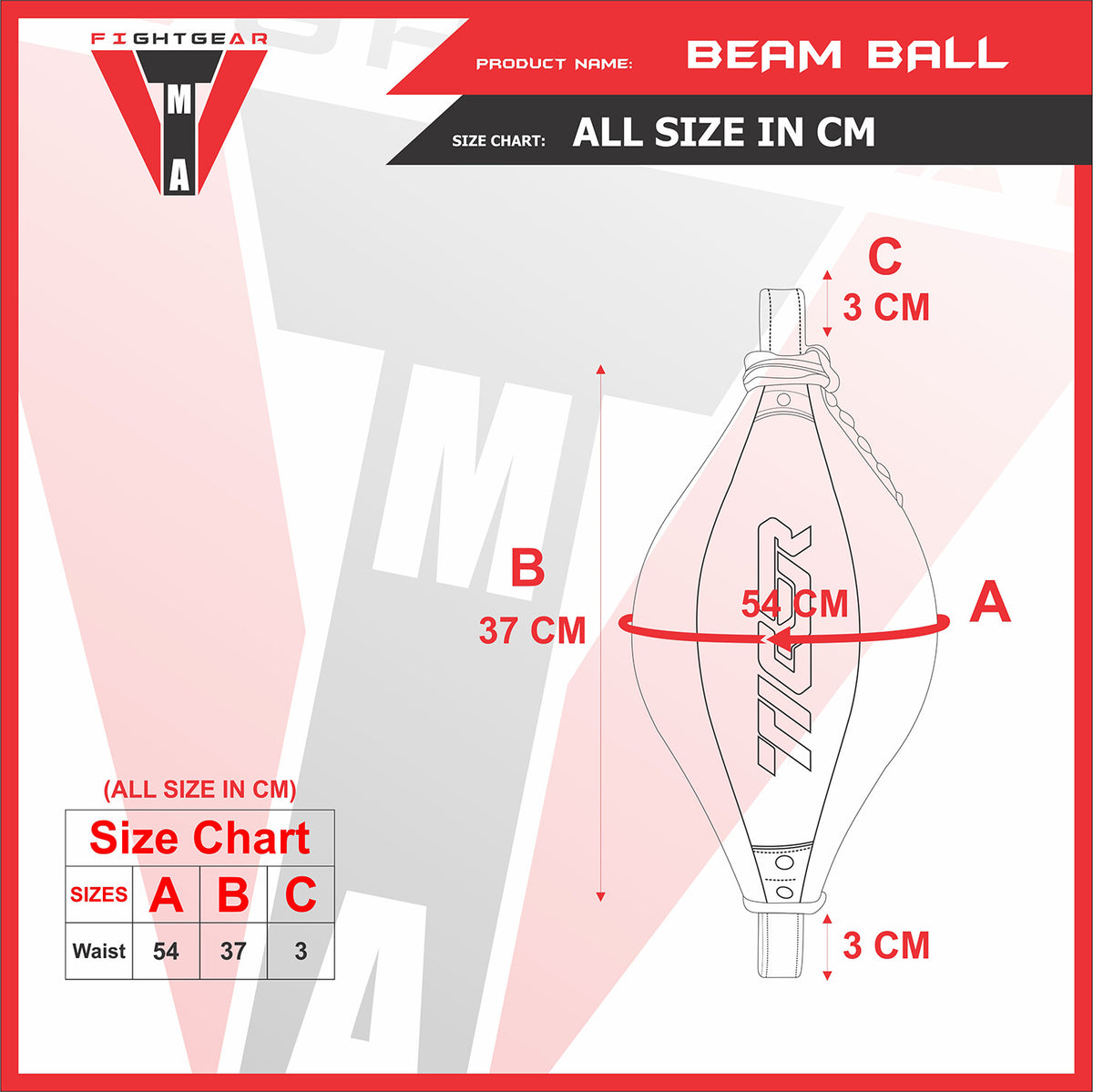 Double-End Speed Ball Boxing Punching Bag for MMA and Training