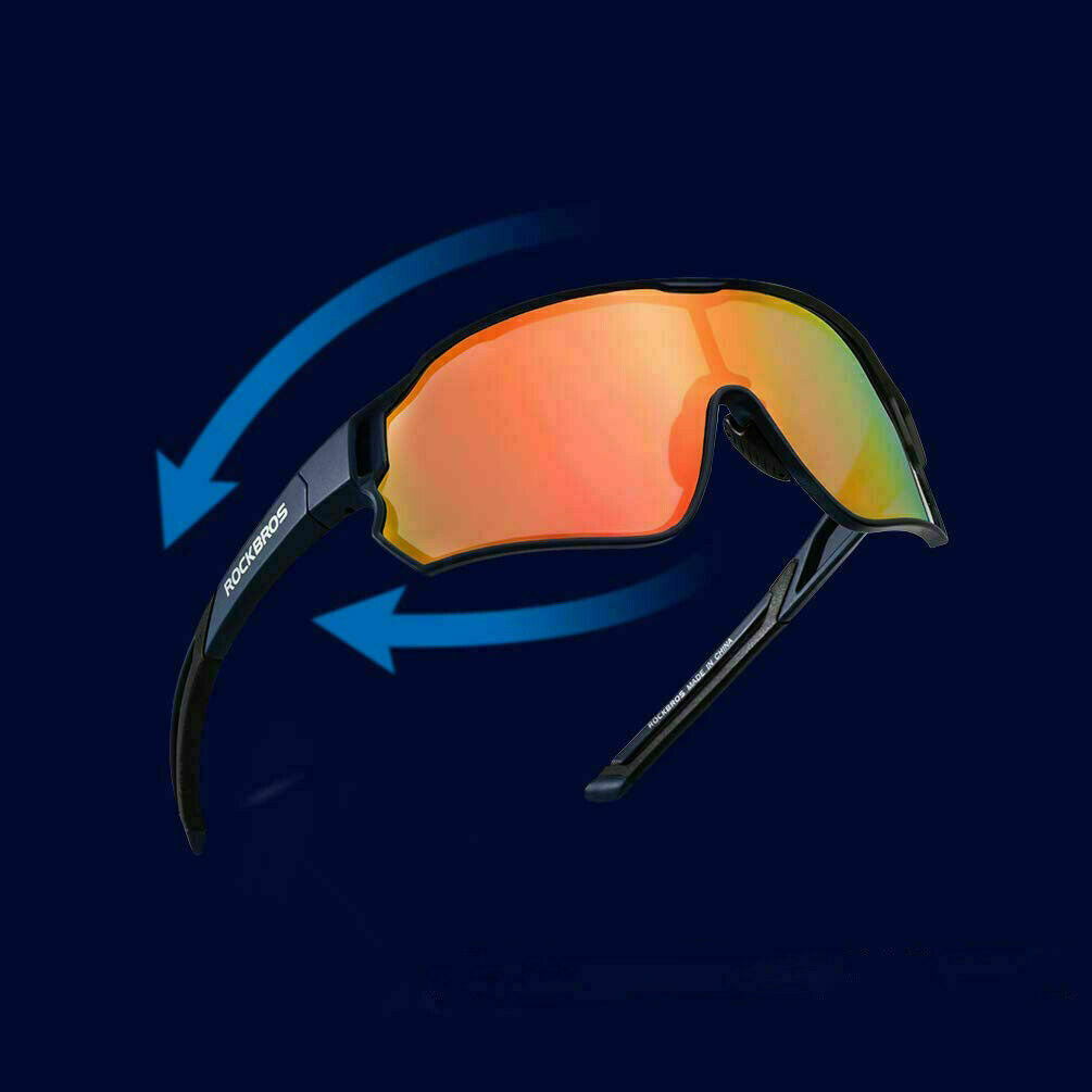 Polarized Cycling Sunglasses UV Protection Lightweight Outdoor Sports Eyewear
