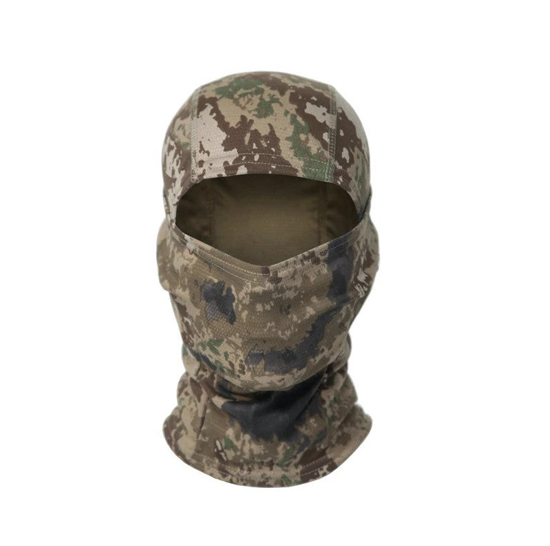 Full Face Camouflage Balaclava Mask for Outdoor Sports and Tactical Use